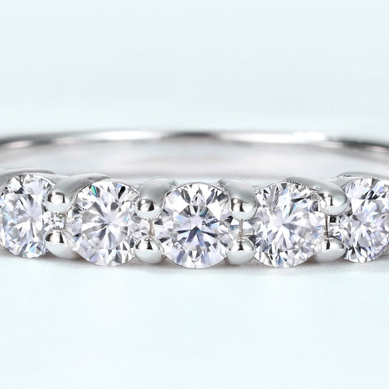 Moissanite Tanabata Vacker Dam Ring