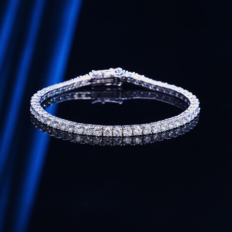 Tennisarmband S925 Silver Moissanite