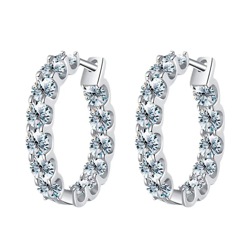 Moissanite Earring