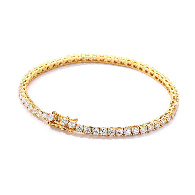 Tennisarmband S925 Silver Moissanite