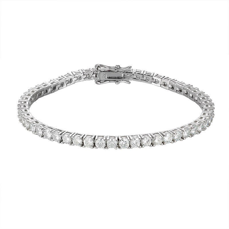 Tennisarmband S925 Silver Moissanite