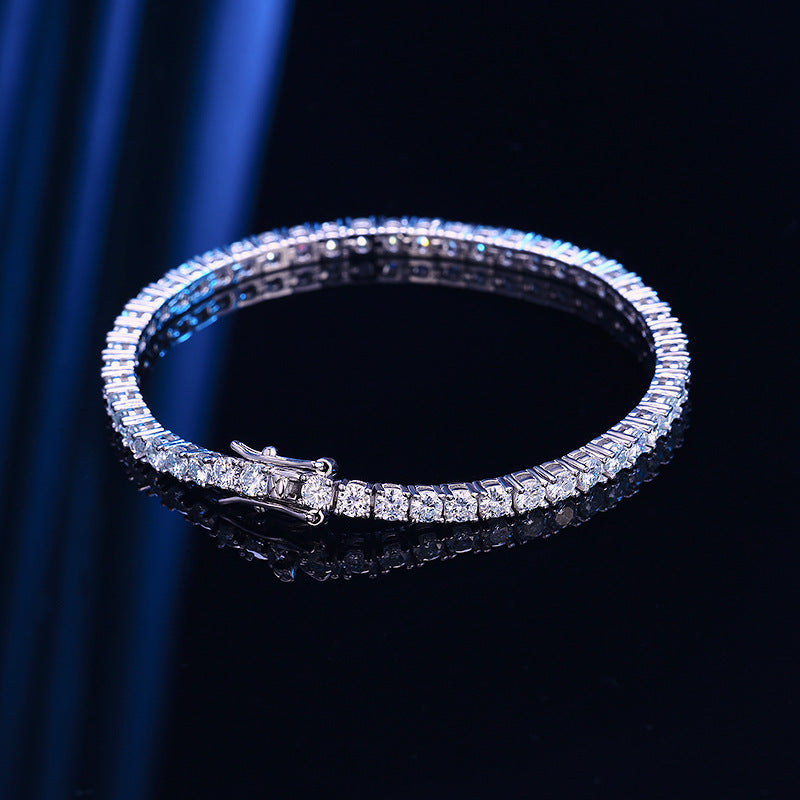 Tennisarmband S925 Silver Moissanite