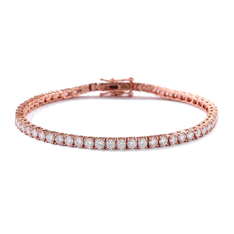 Tennisarmband S925 Silver Moissanite