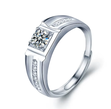 Matchande Moissanite Ringar för Par – Förlovning, Bröllop & Jubileum