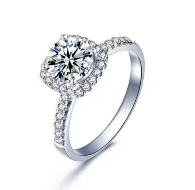 Matchande Moissanite Ringar för Par – Förlovning, Bröllop & Jubileum